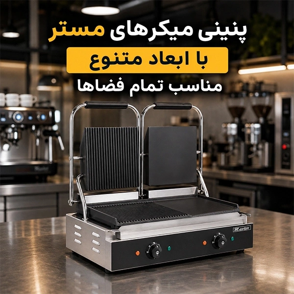 پنینی میکرهای مستر در اندازه های متنوع