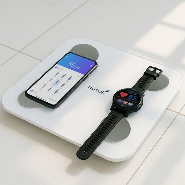 ترازو هوشمند وزن کشی HUTEK HUF-813