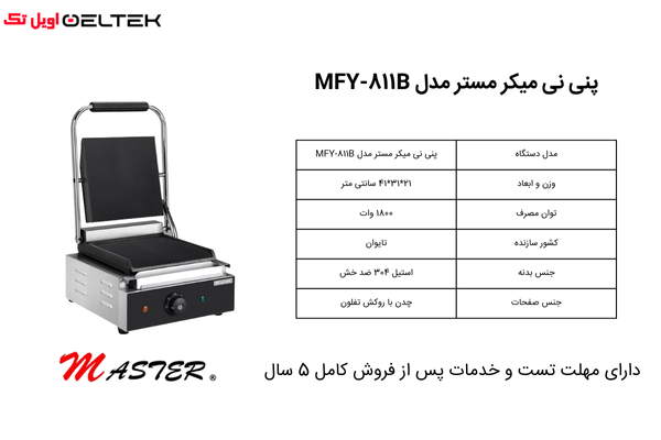 پنی نی میکر مستر مدل MFY-811B