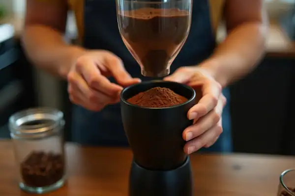 نحوه آسیاب قهوه در خانه