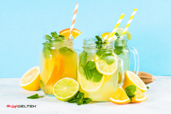 تهیه لیموناد یخ زده در 15 دقیقه